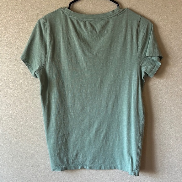 Mint Green Women's J crew Tee - Picture 4 of 4